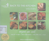 Back To The Kitchen Western: anyone can cook!