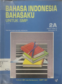 Image of Bahasa Indonesia bahasaku untuk SMP 2 A