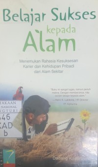 Image of Belajar Sukses Kepada Alam
