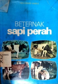 Beternak Sapi Perah