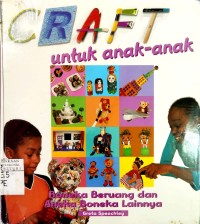 Craft untuk anak-anak: Boneka beruang dan aneka boneka lainnya
