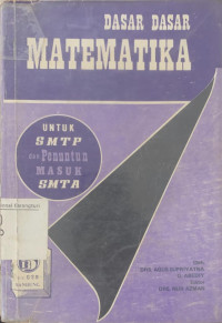 Dasar dasar matematika untuk SMTP dan penuntun masuk SMTA