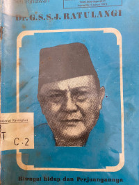 Dr. G. S. S. J. Ratulangi