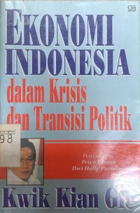 Image of Ekonomi Indonesia dalam Krisis dan Transisi Politik