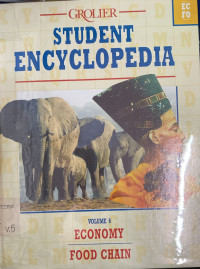 Grolier Student Encyclopedia Vol. 6 : Economy Food Chain
