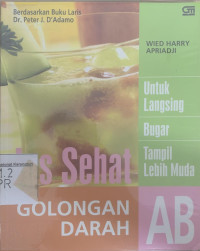 Image of Jus sehat golongan darah AB: untuk langsing bugar