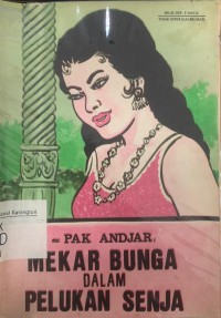 Mekar bunga dalam pelukan senja
