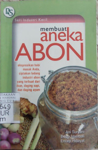 Membuat aneka abon