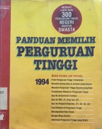 Panduan Memilih Perguruan Tinggi