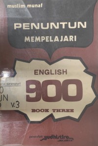 Image of Penuntun Mempelajari English 900 Book Three