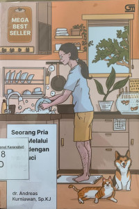 Seorang Pria yang Melalui Duka Dengan Mencuci Piring