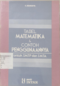 Tabel Matematika & contoh penggunaannya untuk SMTP dan SMTA